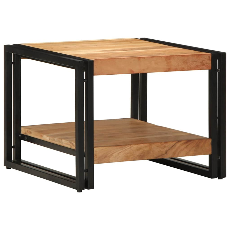 Salontafel 50x50x38 cm massief acaciahout