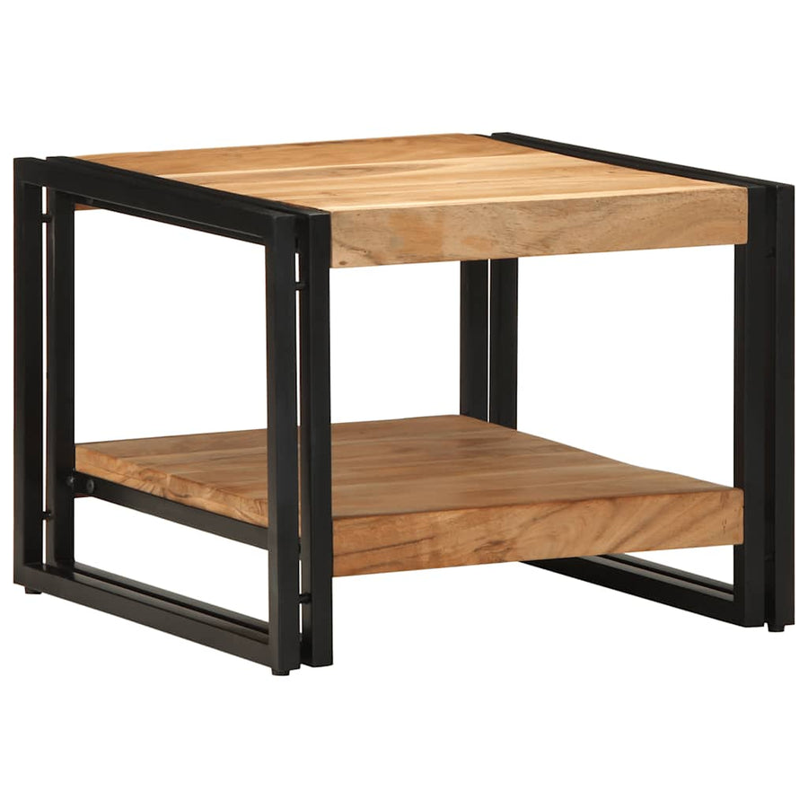 Salontafel 50x50x38 cm massief acaciahout