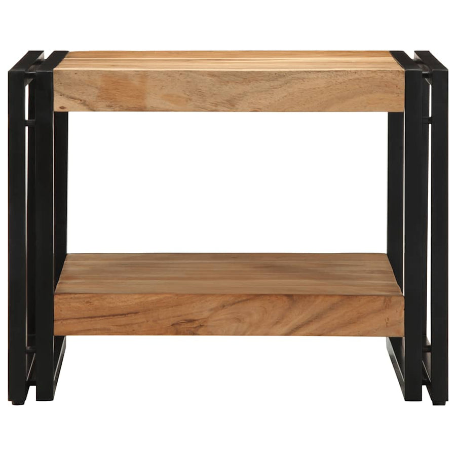 Salontafel 50x50x38 cm massief acaciahout