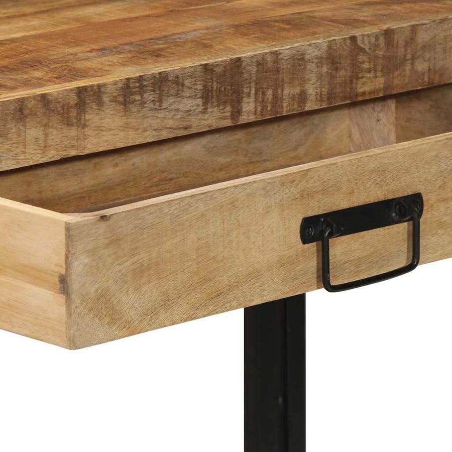 Wandtafel Met Lade Bruin 120 X 33 X 75 Cm 120 cm