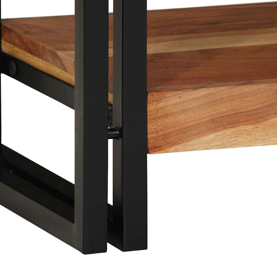 Wandtafel Met Lade Bruin 120 X 33 X 75 Cm 120 cm