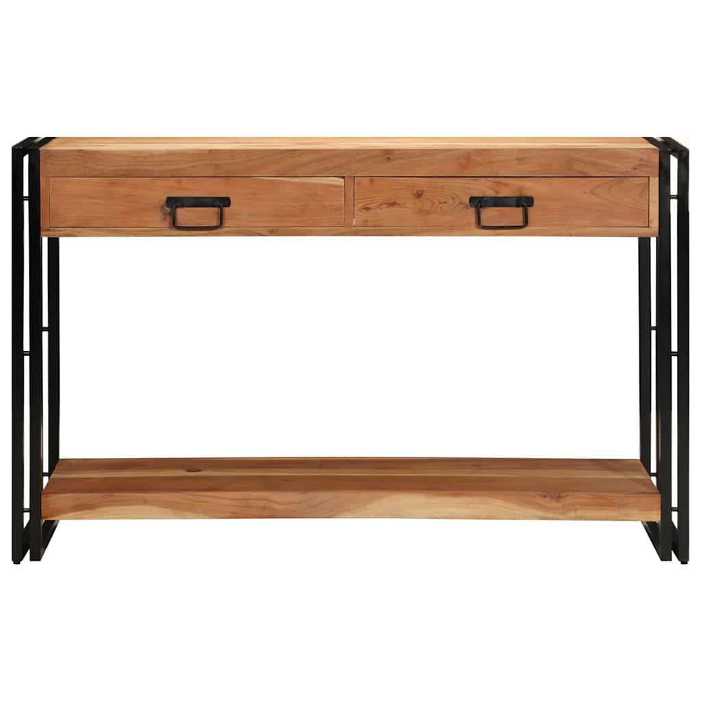 Wandtafel Met Lade Bruin 120 X 33 X 75 Cm 120 cm