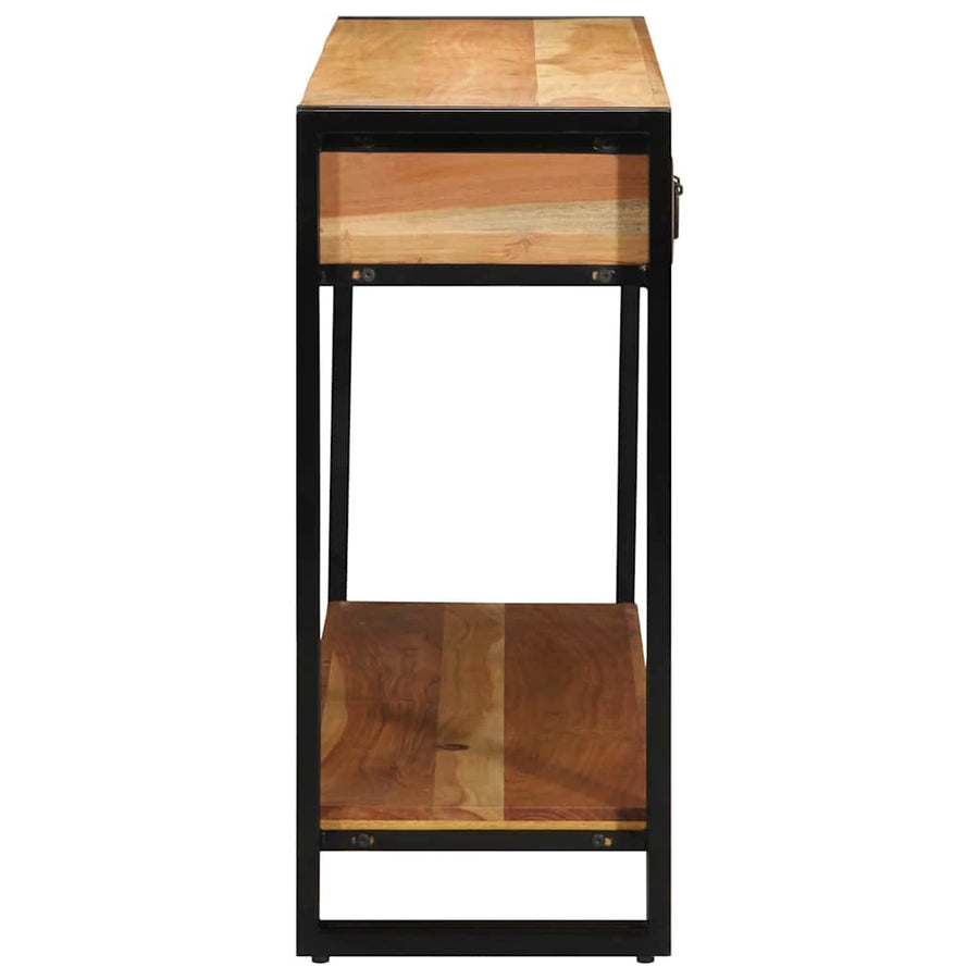 Wandtafel Met Lade Bruin 120 X 33 X 75 Cm 120 cm