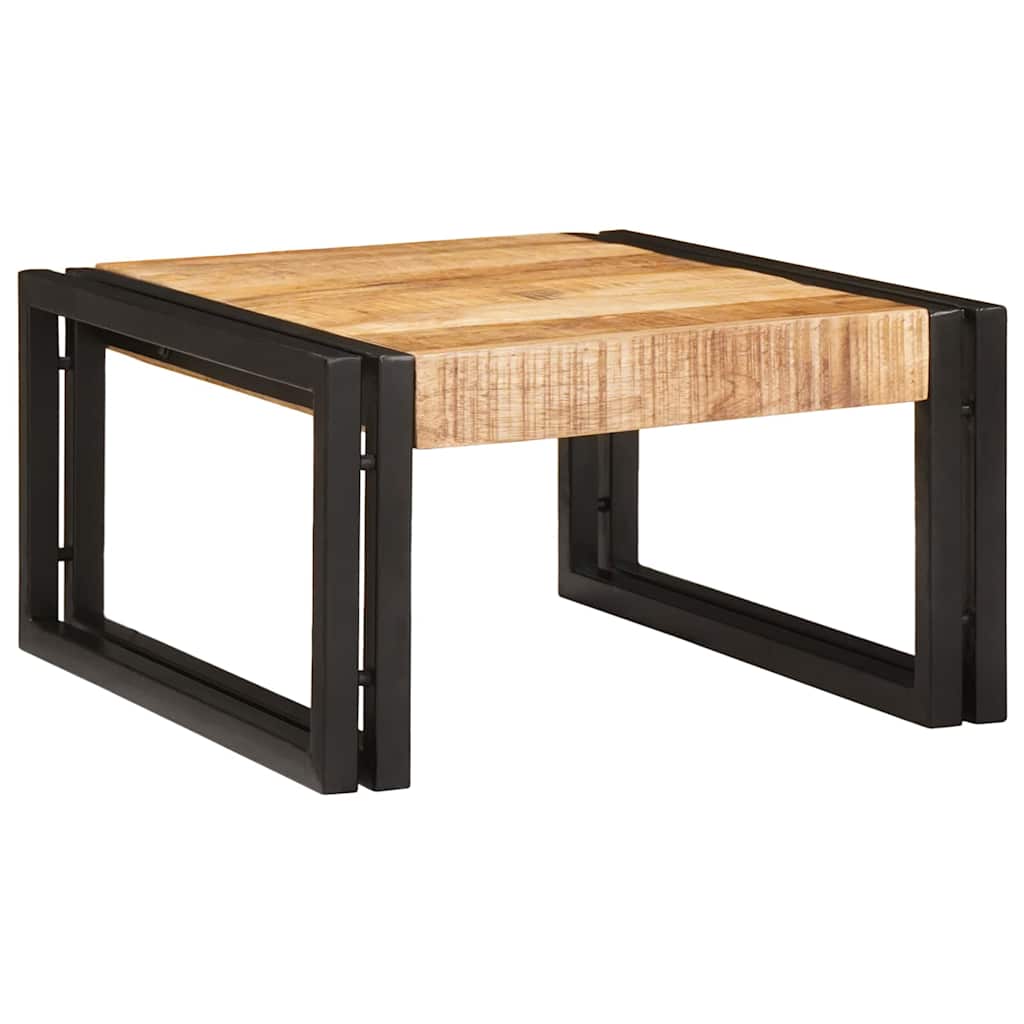 Badkamerplank 40 x 50 x 23 cm Massief mango hout, ijzer