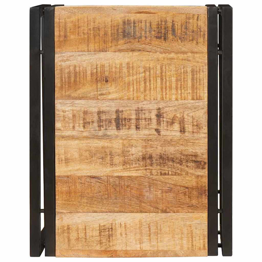 Badkamerplank 40 x 50 x 23 cm Massief mango hout, ijzer