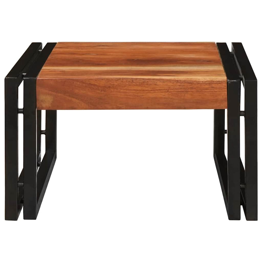 Badkamerplank 40 x 50 x 23 cm Massief mango hout, ijzer
