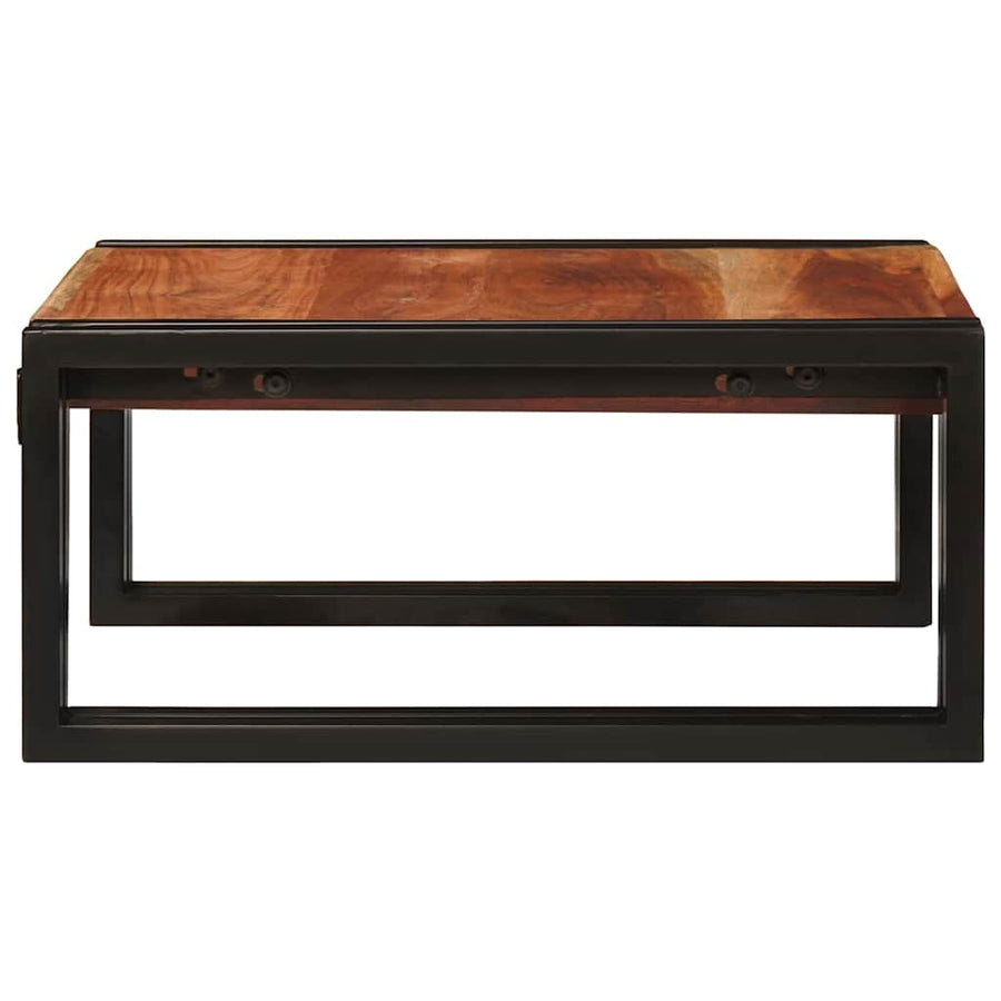 Badkamerplank 40 x 50 x 23 cm Massief mango hout, ijzer