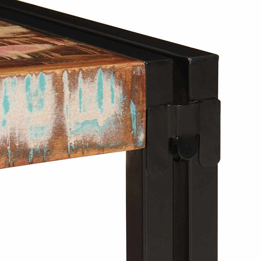 Badkamerplank 60 x 50 x 23 cm Massief mango hout, ijzer