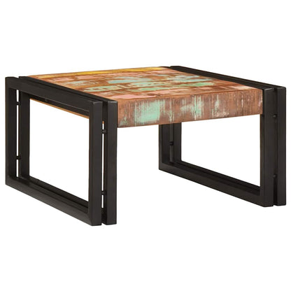 Badkamerplank 60 x 50 x 23 cm Massief mango hout, ijzer