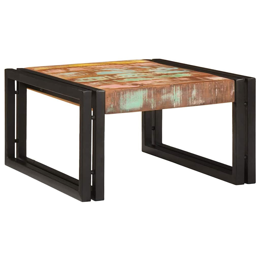 Badkamerplank 60 x 50 x 23 cm Massief mango hout, ijzer