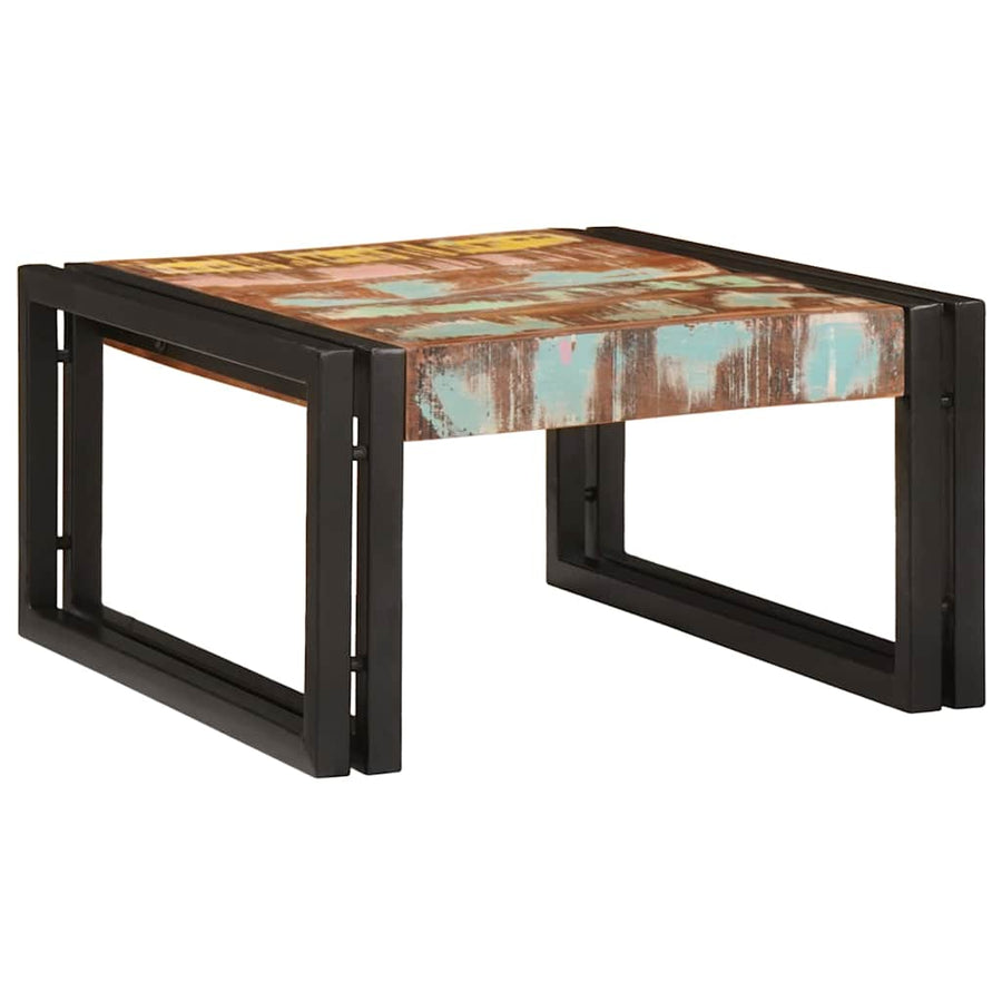 Badkamerplank 60 x 50 x 23 cm Massief mango hout, ijzer