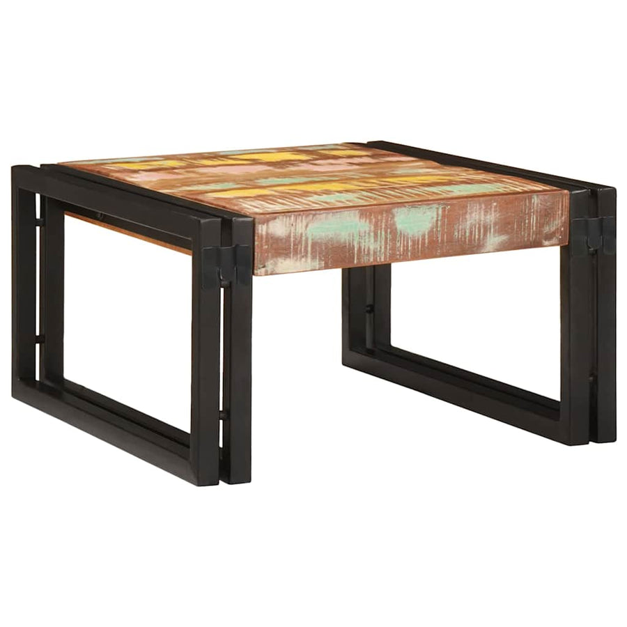 Badkamerplank 60 x 50 x 23 cm Massief mango hout, ijzer