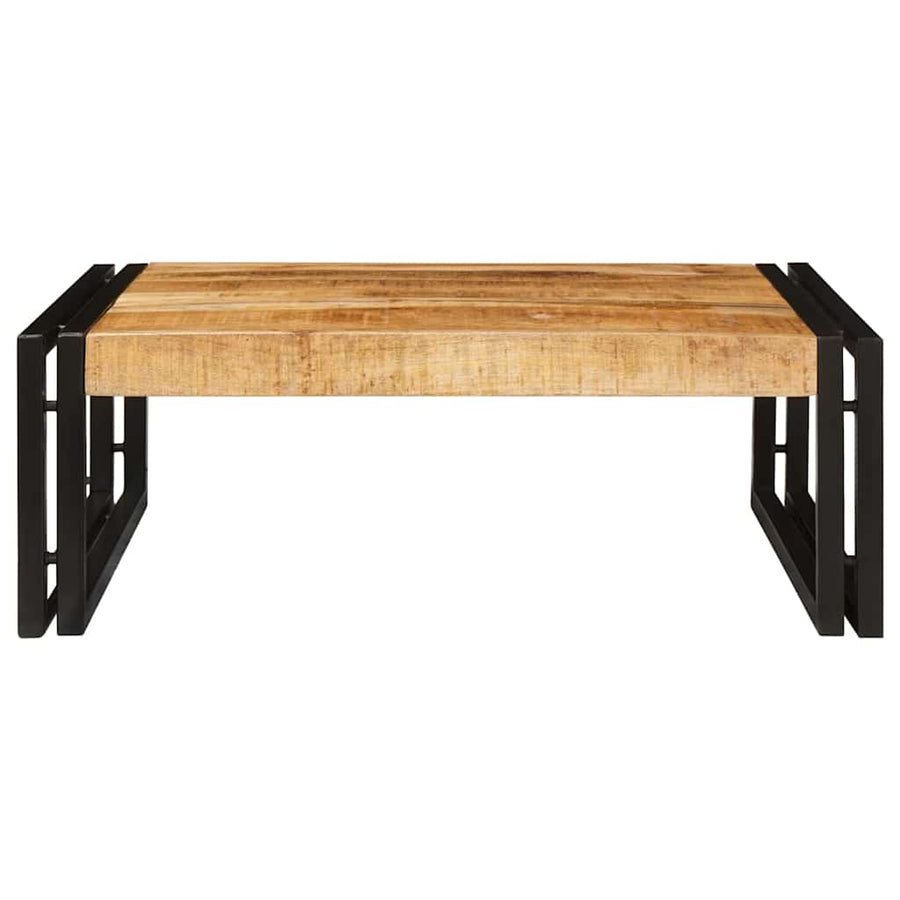 Badkamerplank 65 x 50 x 23 cm Massief mango hout, ijzer