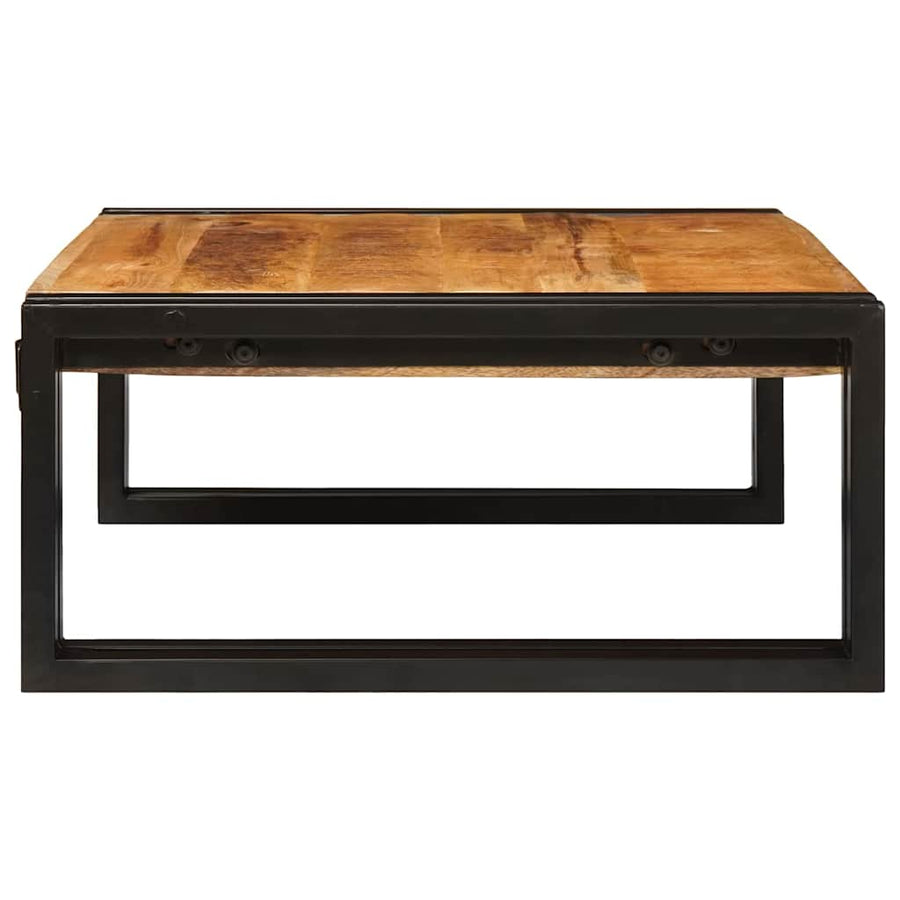 Badkamerplank 65 x 50 x 23 cm Massief mango hout, ijzer