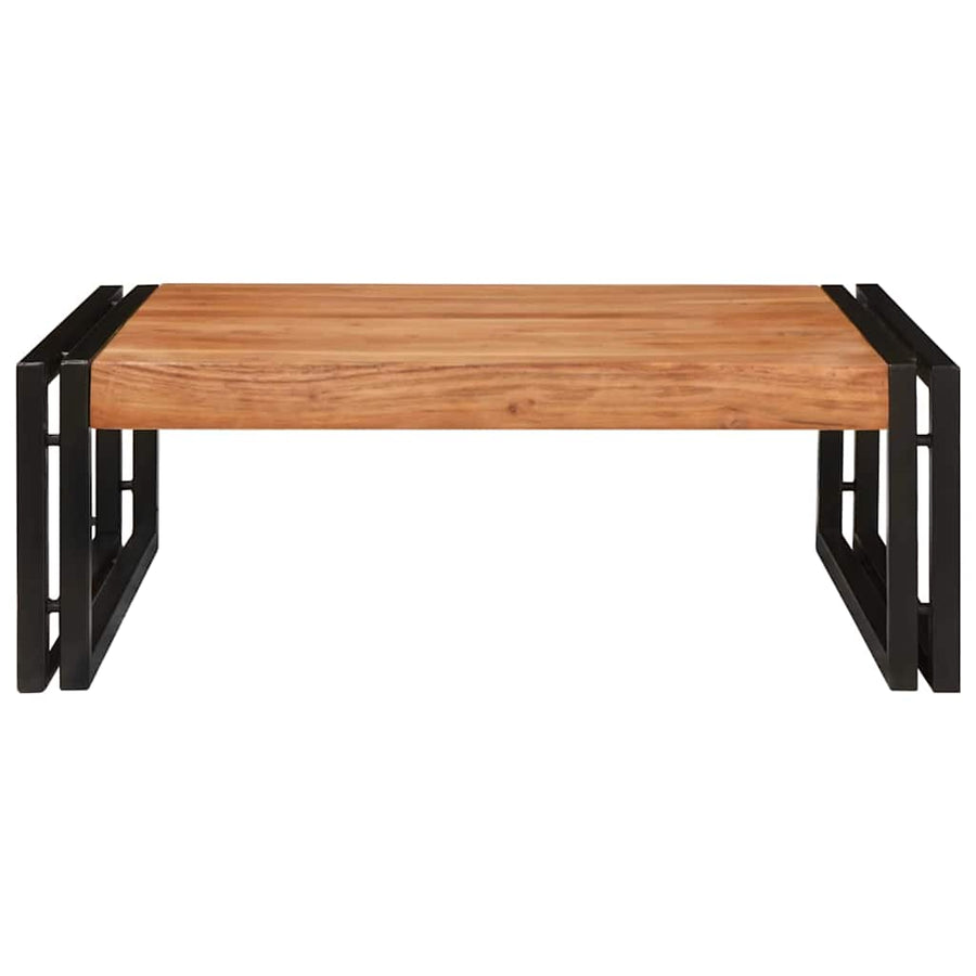Badkamerplank 65 x 50 x 23 cm Massief mango hout, ijzer
