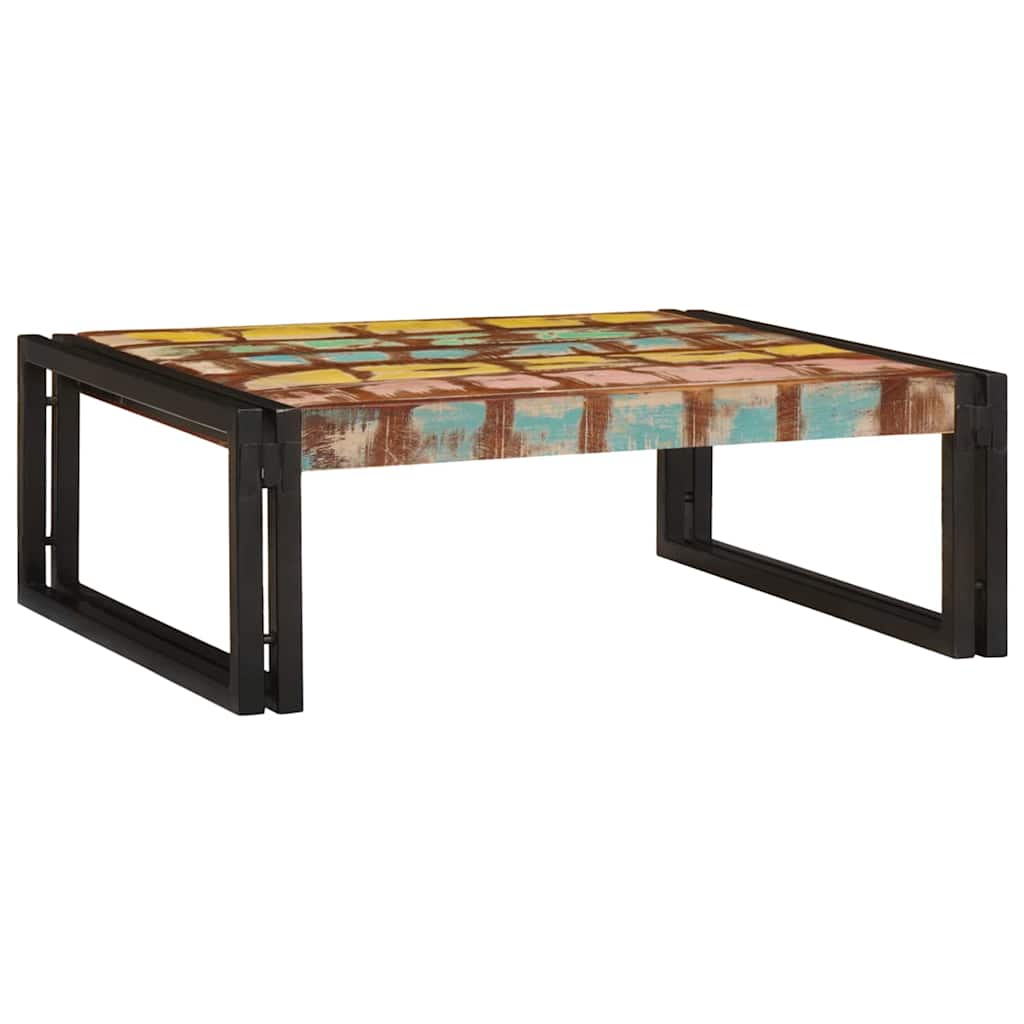 Badkamerplank 65 x 50 x 23 cm Massief mango hout, ijzer
