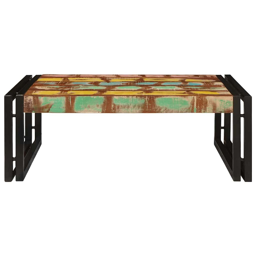 Badkamerplank 65 x 50 x 23 cm Massief mango hout, ijzer