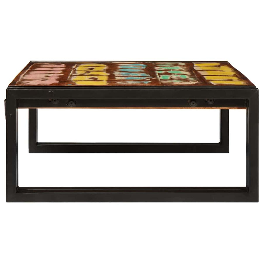Badkamerplank 65 x 50 x 23 cm Massief mango hout, ijzer