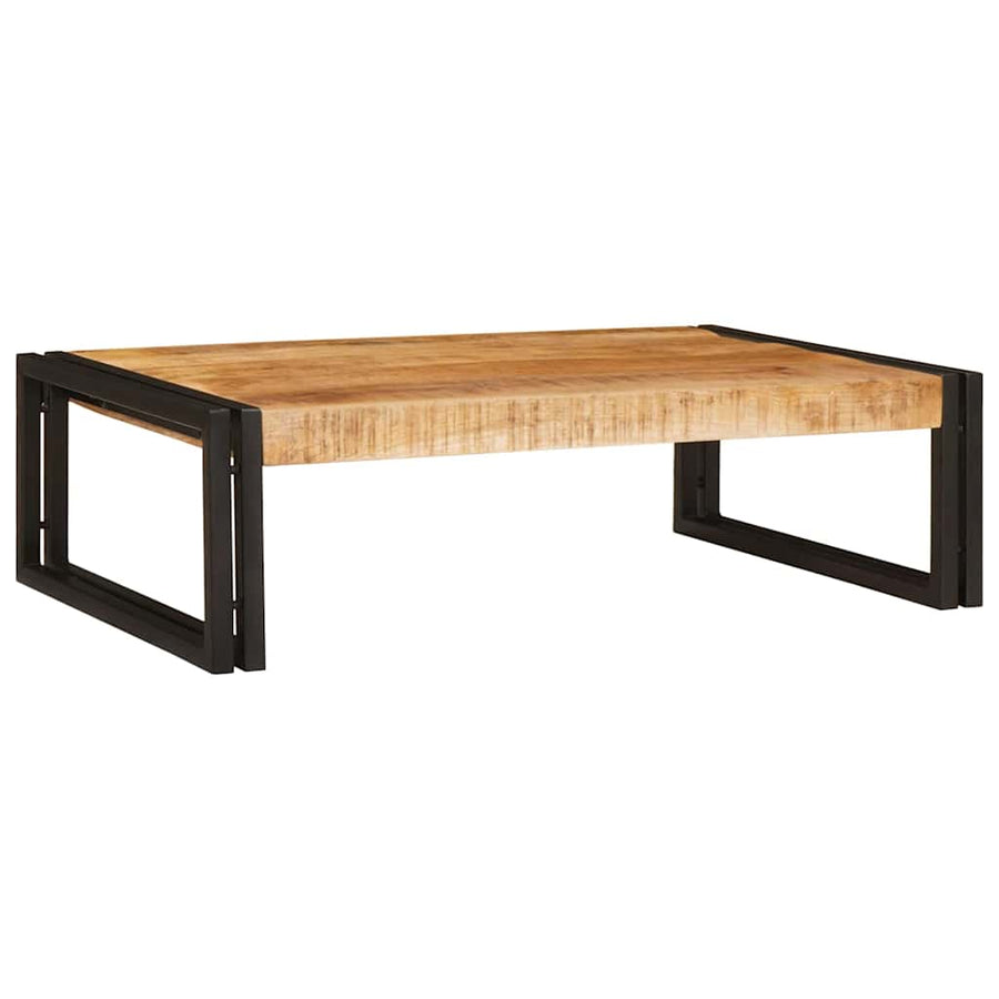 Badkamerplank 80 x 50 x 23 cm Massief mango hout, ijzer