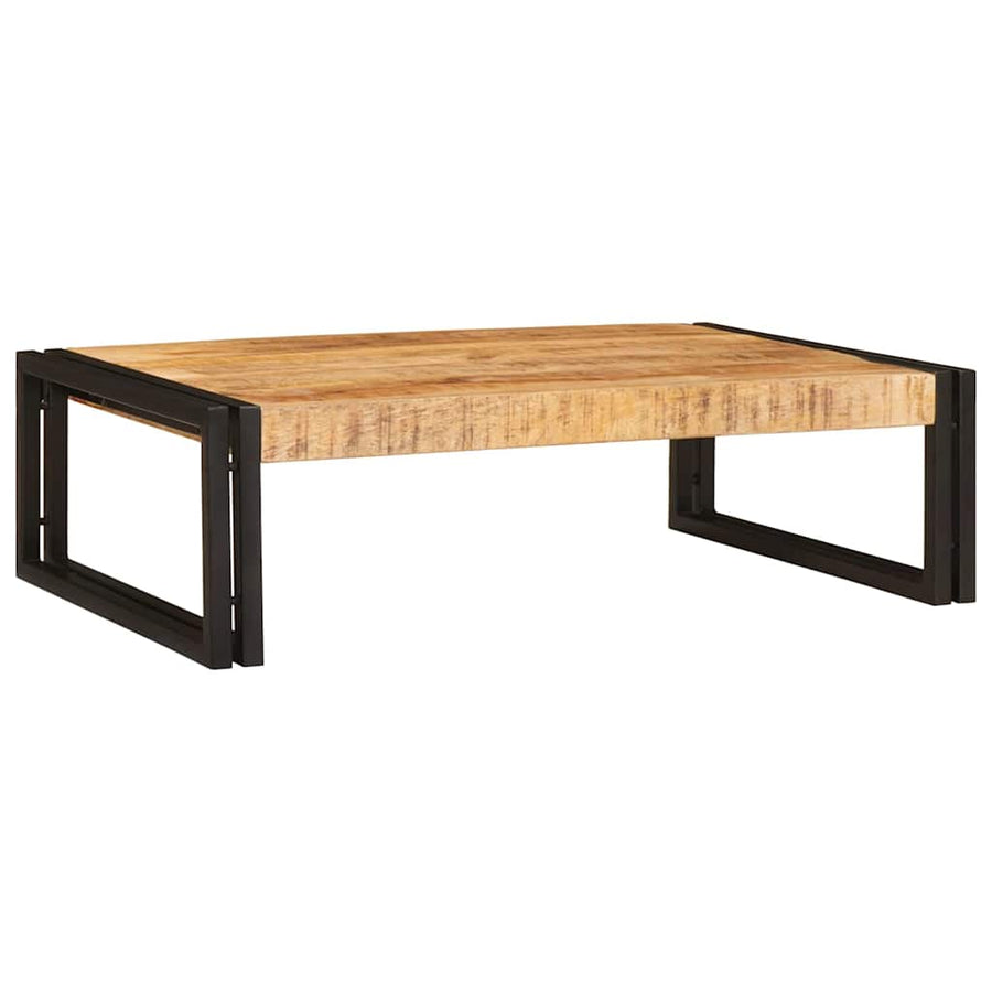 Badkamerplank 80 x 50 x 23 cm Massief mango hout, ijzer
