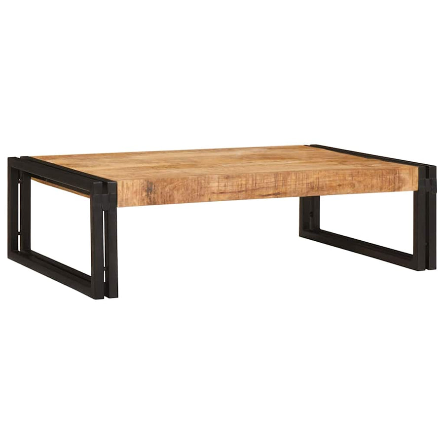 Badkamerplank 80 x 50 x 23 cm Massief mango hout, ijzer