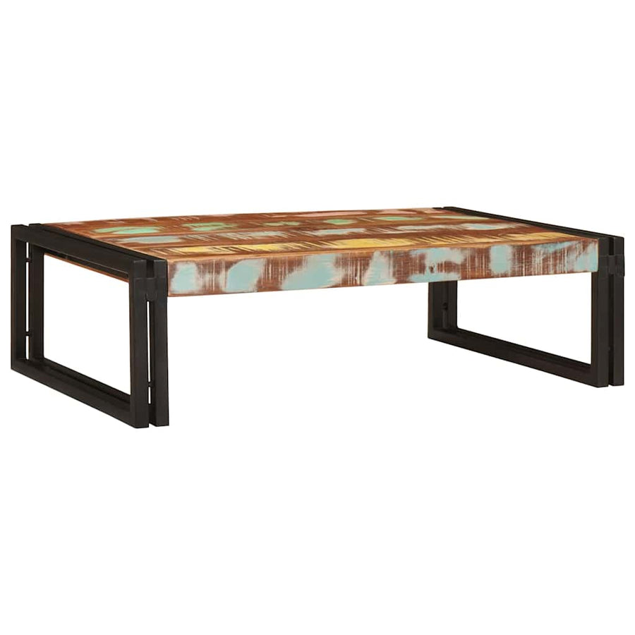 Badkamerplank 80 x 50 x 23 cm Massief mango hout, ijzer