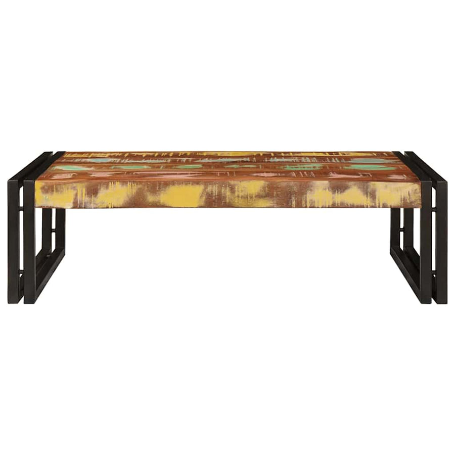 Badkamerplank 80 x 50 x 23 cm Massief mango hout, ijzer