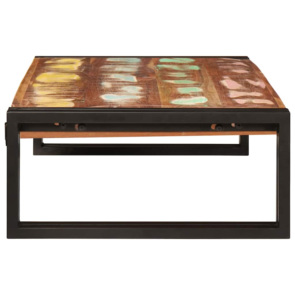 Badkamerplank 80 x 50 x 23 cm Massief mango hout, ijzer