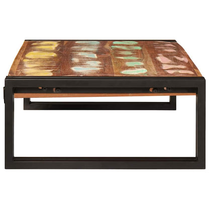 Badkamerplank 80 x 50 x 23 cm Massief mango hout, ijzer