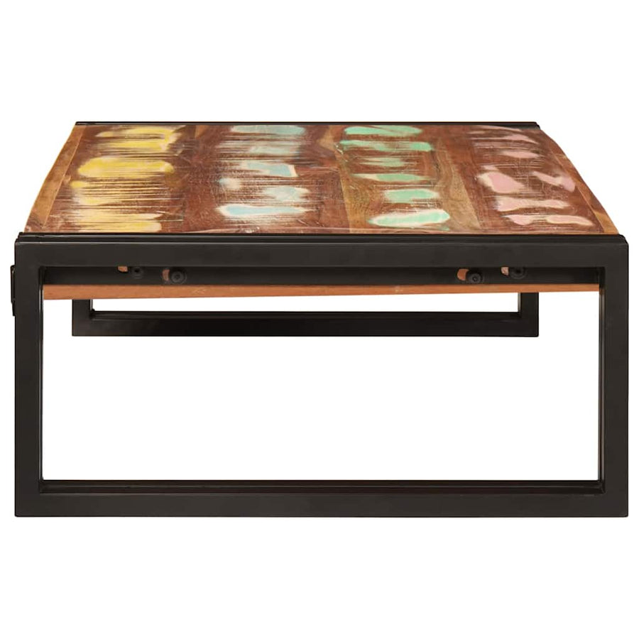 Badkamerplank 80 x 50 x 23 cm Massief mango hout, ijzer
