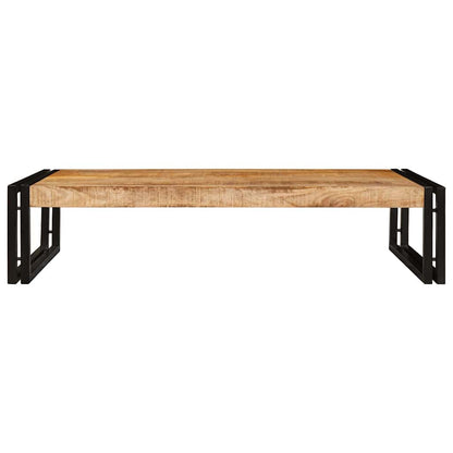 Badkamerplank 100 x 50 x 23 cm Massief mango hout, ijzer
