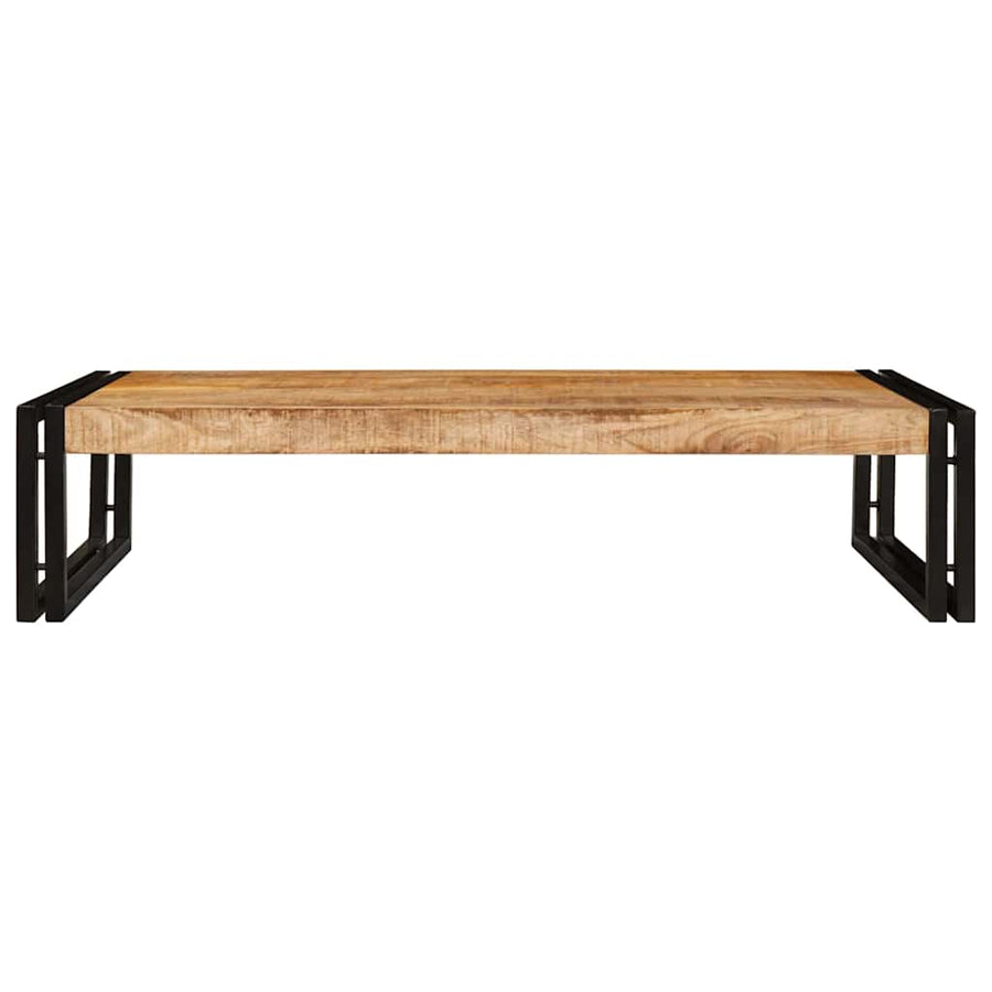 Badkamerplank 100 x 50 x 23 cm Massief mango hout, ijzer