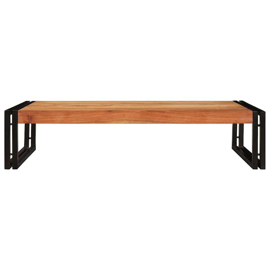 Badkamerplank 100 x 50 x 23 cm Massief mango hout, ijzer