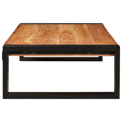 Badkamerplank 100 x 50 x 23 cm Massief mango hout, ijzer