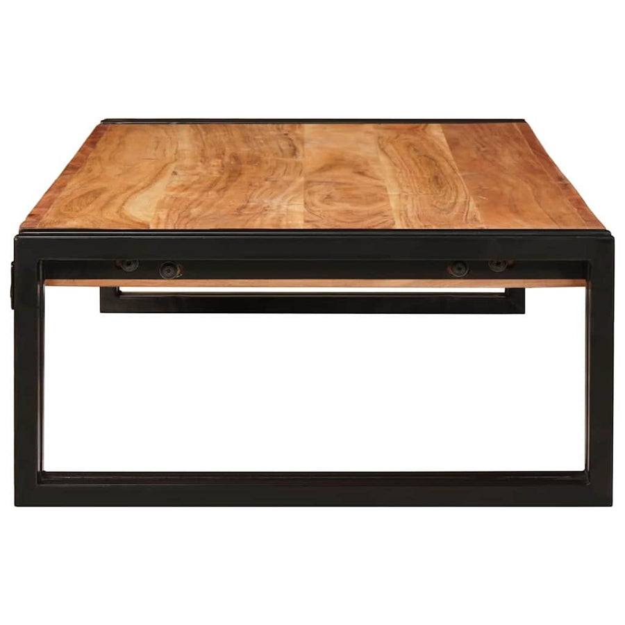 Badkamerplank 100 x 50 x 23 cm Massief mango hout, ijzer