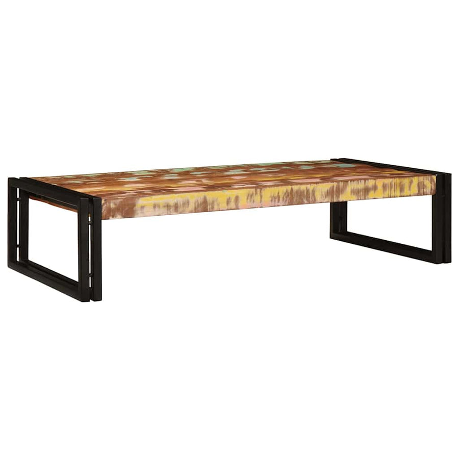 Badkamerplank 100 x 50 x 23 cm Massief mango hout, ijzer