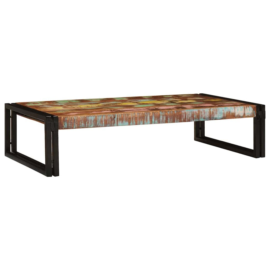 Badkamerplank 100 x 50 x 23 cm Massief mango hout, ijzer