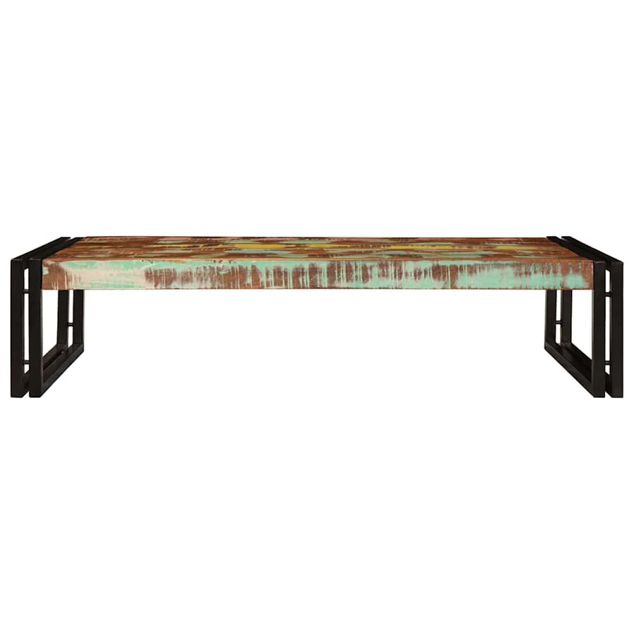 Badkamerplank 100 x 50 x 23 cm Massief mango hout, ijzer