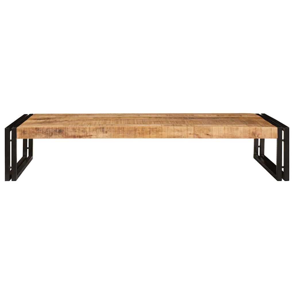 Badkamerplank 120 x 50 x 23 cm Massief mango hout, ijzer