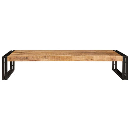 Badkamerplank 120 x 50 x 23 cm Massief mango hout, ijzer