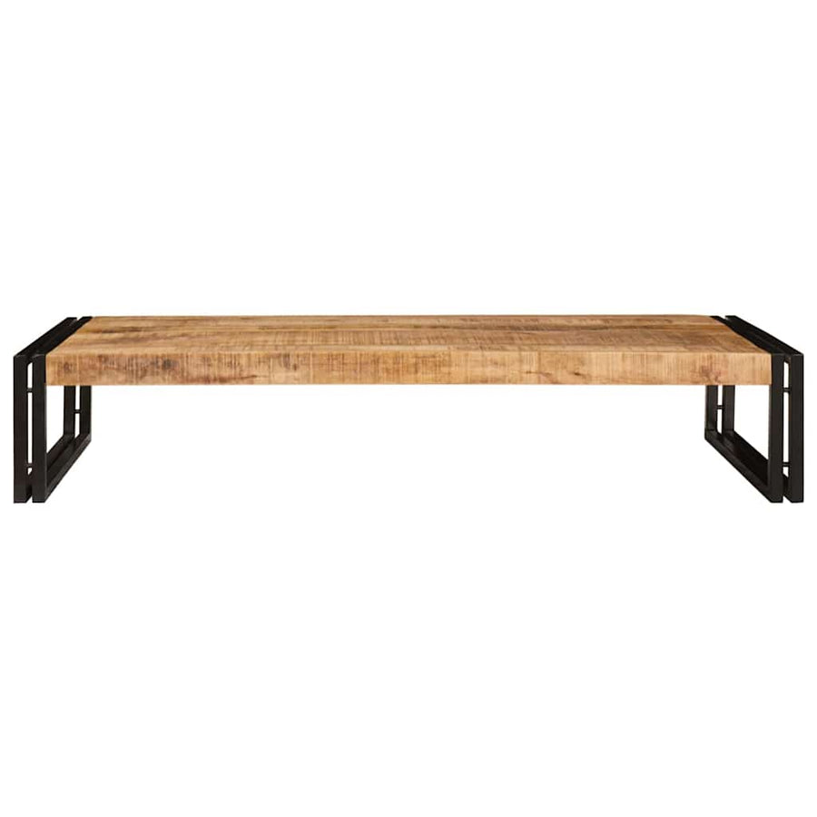 Badkamerplank 120 x 50 x 23 cm Massief mango hout, ijzer