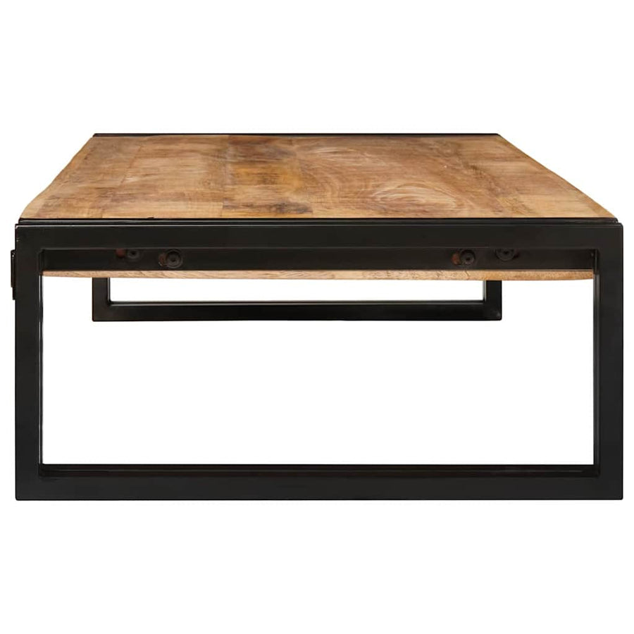 Badkamerplank 120 x 50 x 23 cm Massief mango hout, ijzer