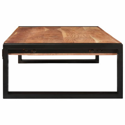 Badkamerplank 120 x 50 x 23 cm Massief mango hout, ijzer