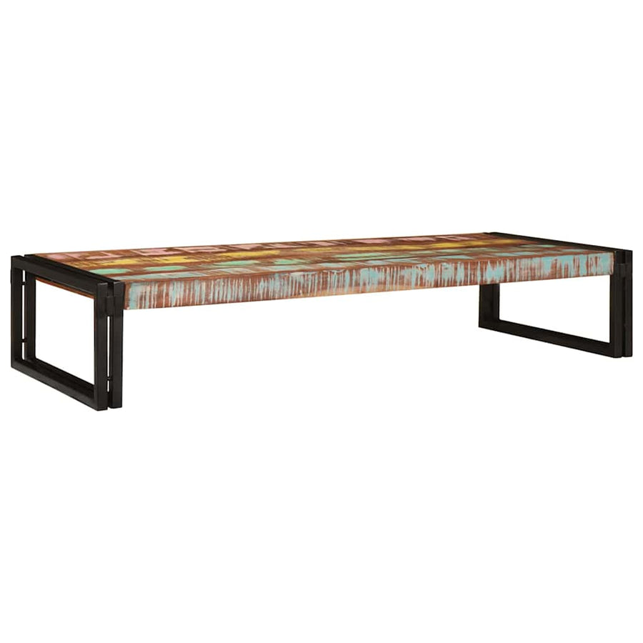 Badkamerplank 120 x 50 x 23 cm Massief mango hout, ijzer