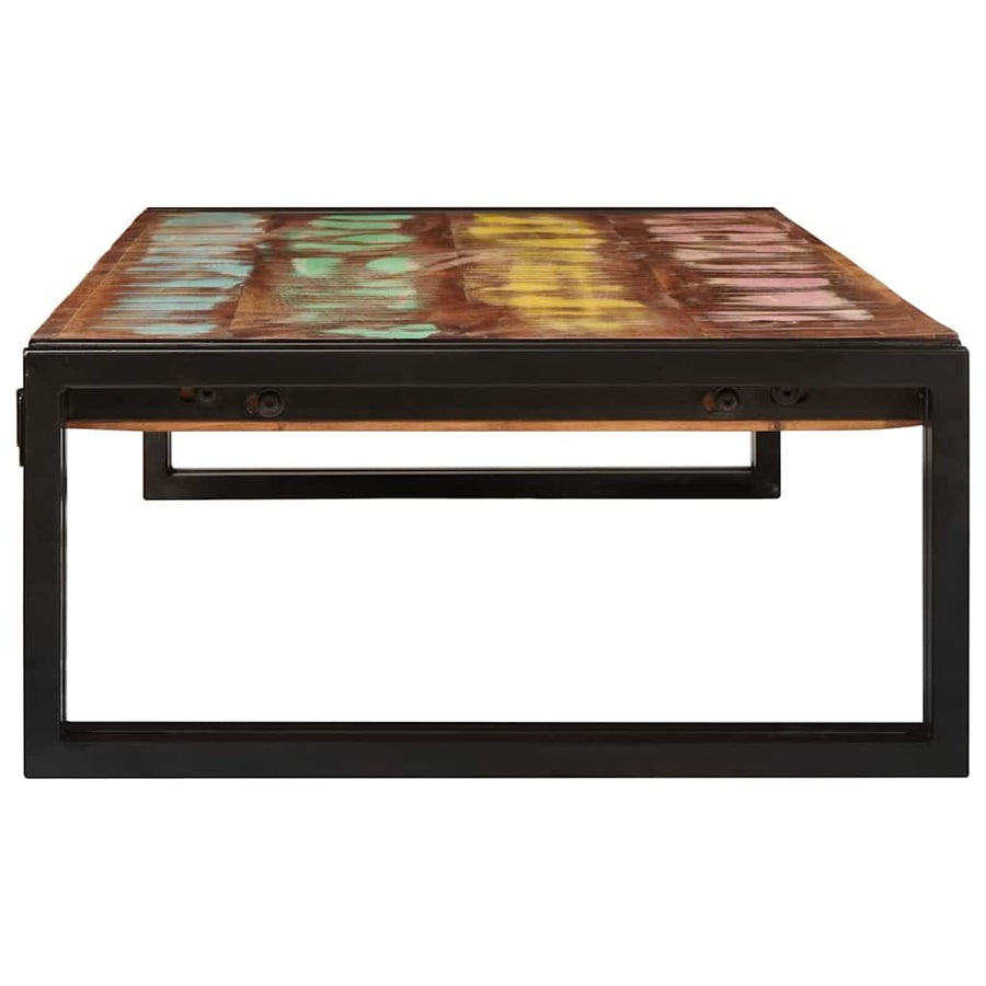 Badkamerplank 120 x 50 x 23 cm Massief mango hout, ijzer