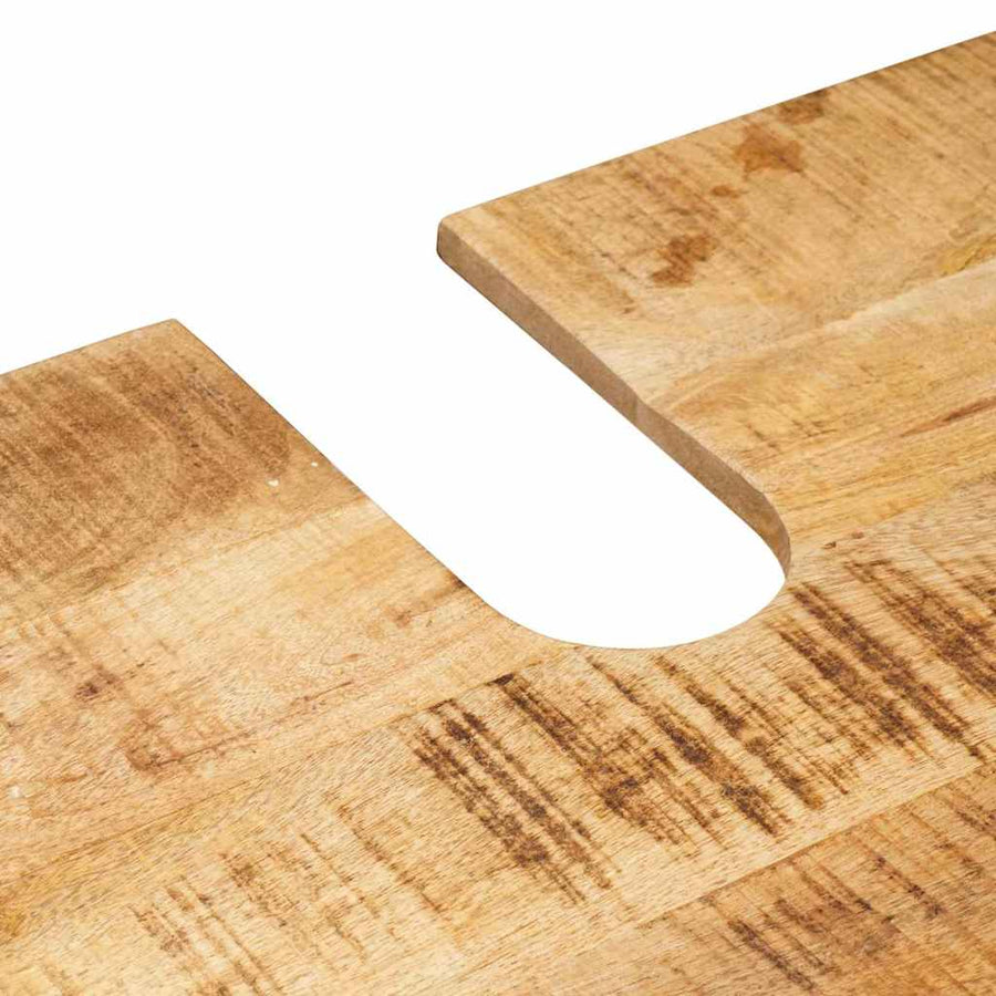 Wastafelkast met plank Bruin 71 x 33 x 58 cm Massief Mango Hout