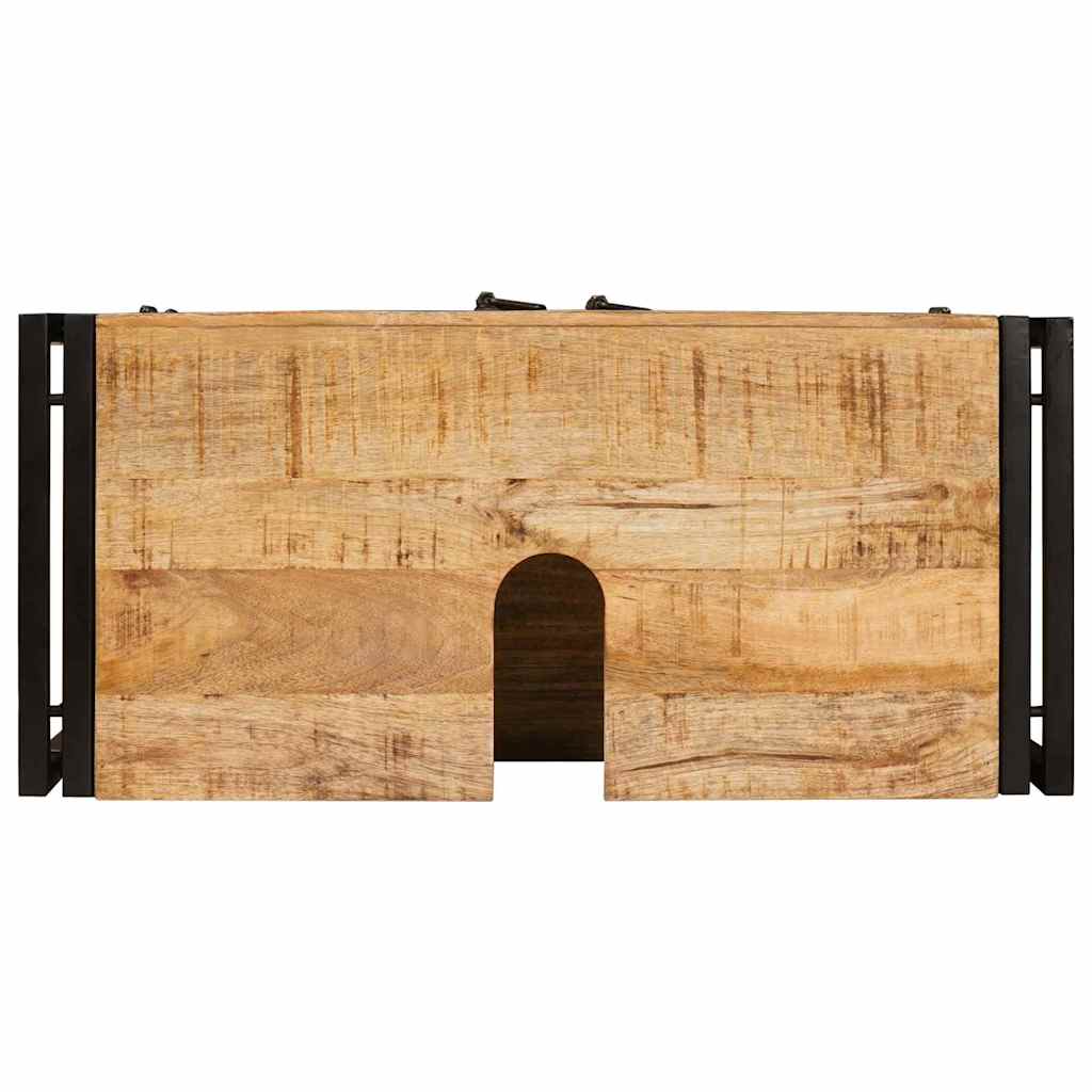 Wastafelkast met plank Bruin 71 x 33 x 58 cm Massief Mango Hout