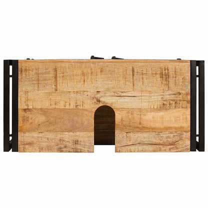 Wastafelkast met plank Bruin 71 x 33 x 58 cm Massief Mango Hout