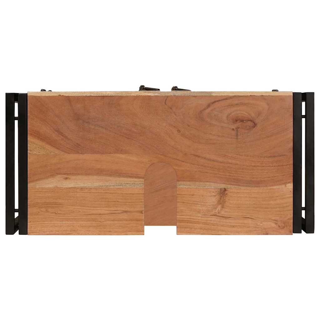 Wastafelkast met plank Bruin 71 x 33 x 58 cm Massief Acaciahout
