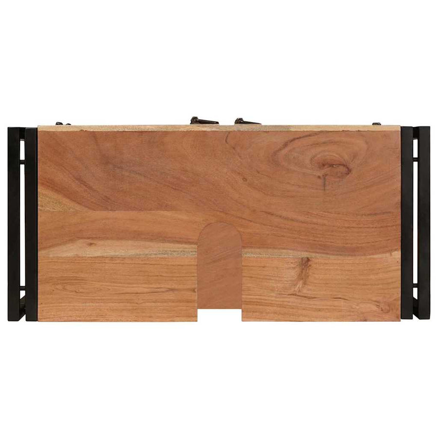 Wastafelkast met plank Bruin 71 x 33 x 58 cm Massief Acaciahout